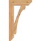 Ekena Millwork Legacy Slat Smooth Bracket, Western Red Cedar, 3 1/2"W x 16"D x 28"H BKT04X16X28LEC06SWR - alternate 3